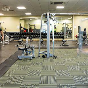 Shipley fitness and wellbeing gym floor