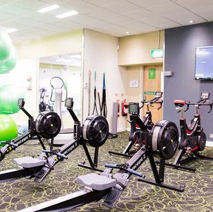 Stoke Poges Fitness and Wellbeing gym floor