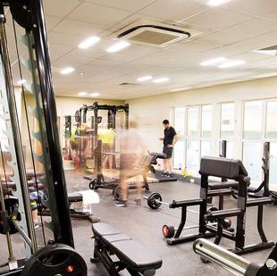 Stoke Poges Fitness and Wellbeing gym floor