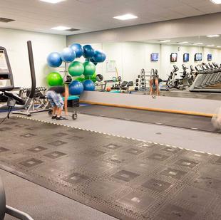 Shipley fitness and wellbeing gym floor