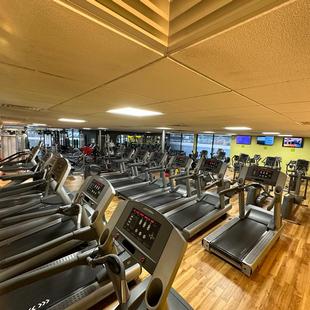 Leatherhead gym weights area