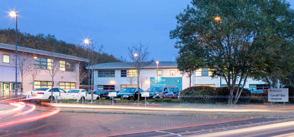 Nuffield Health Cardiff Bay Hospital in South Wales