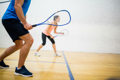 Squash courts at Nuffield Health Newbury gym