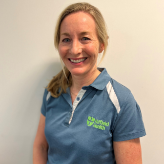 Hayley Saunders - women's health physiotherapist.