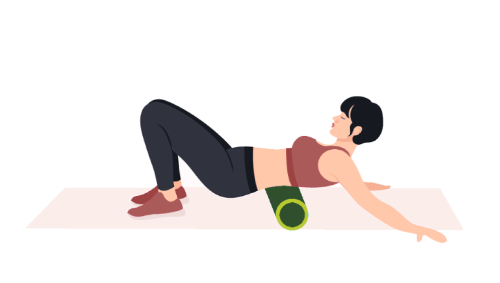 How to foam roll your back