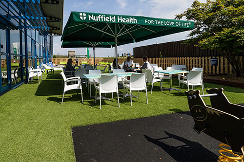 Newbury Nuffield Health Outdoor Area