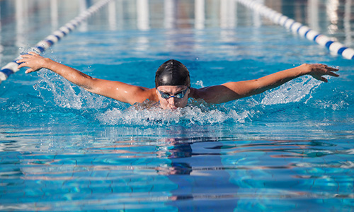 Swimming butterfly