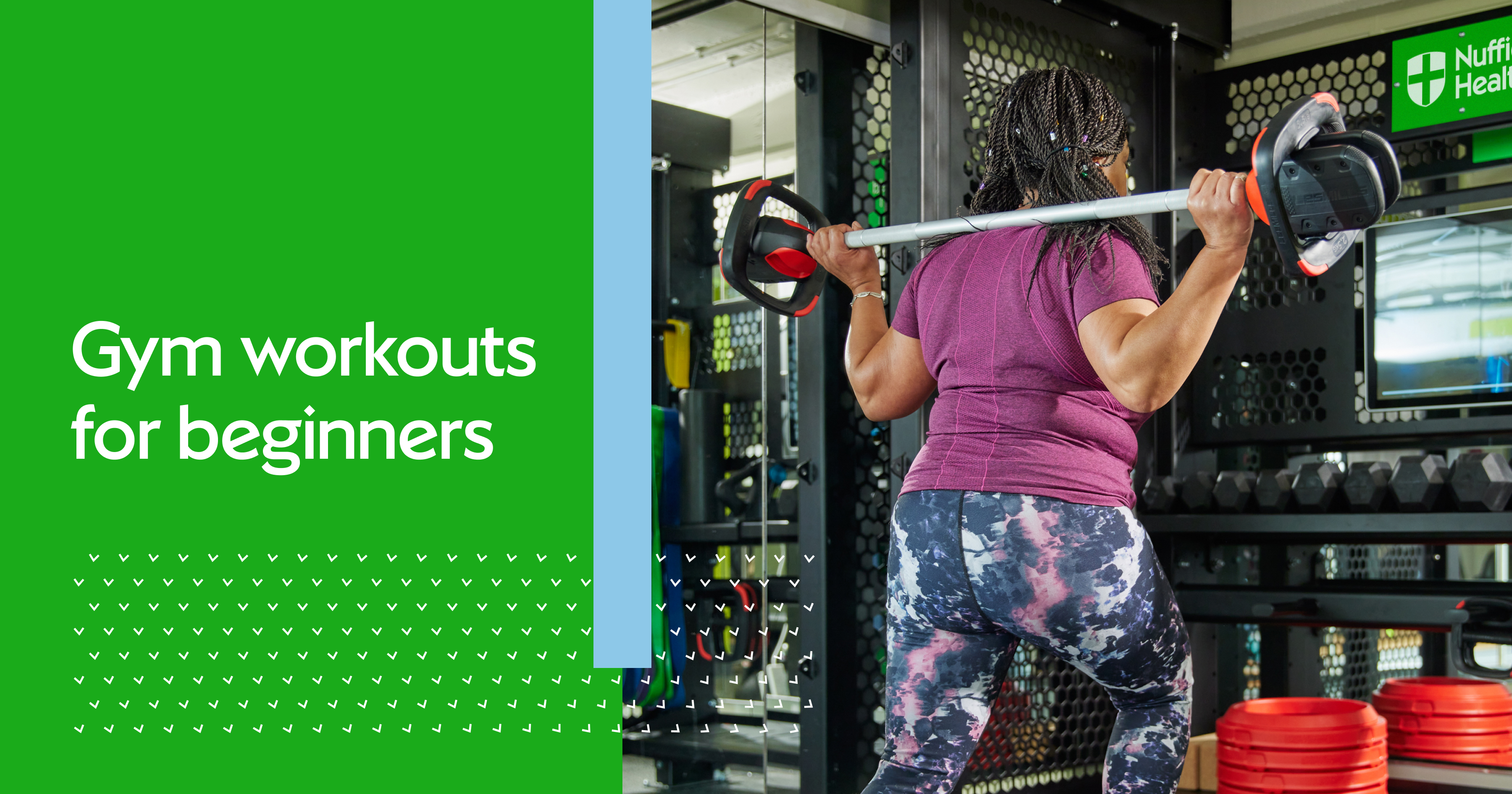Gym workouts for beginners | Nuffield Health