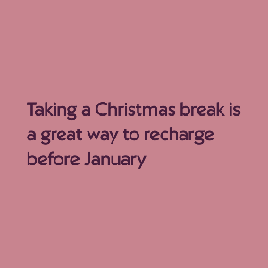 Christmas recharge