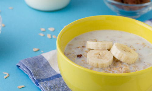 Banana porridge