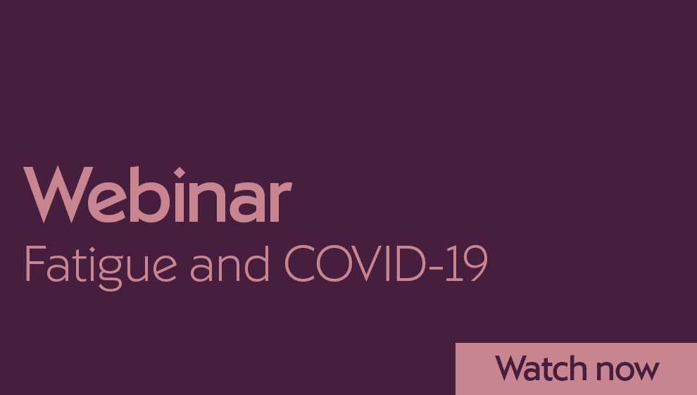 Fatigue and COVID-19 webinar
