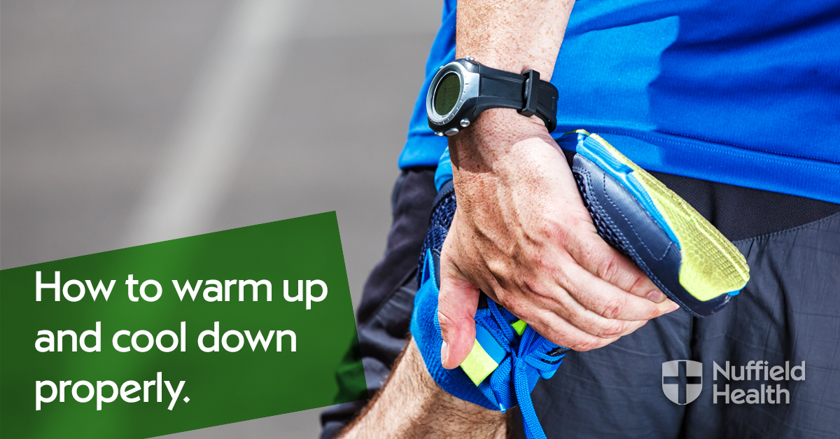 How to warm up and cool down properly Nuffield Health