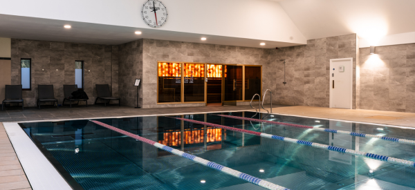 Relax after a workout with swimming pools, sauna, steam rooms and upgraded changing facilities at Nuffield Health.