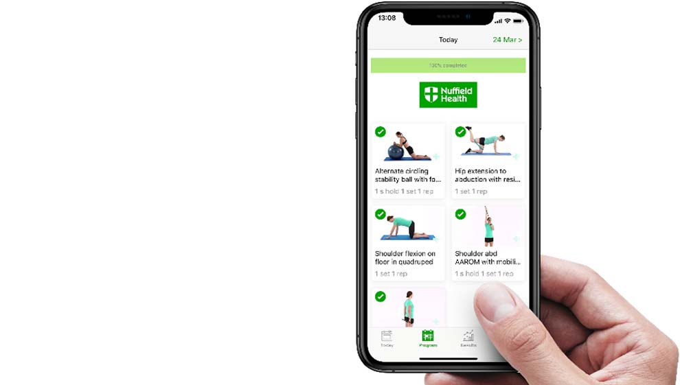 Online Physiotherapy | Nuffield Health