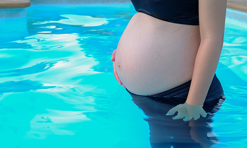 Pregnancy fitness - swimming