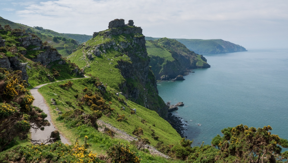 Valley of the Rocks Coastal Path