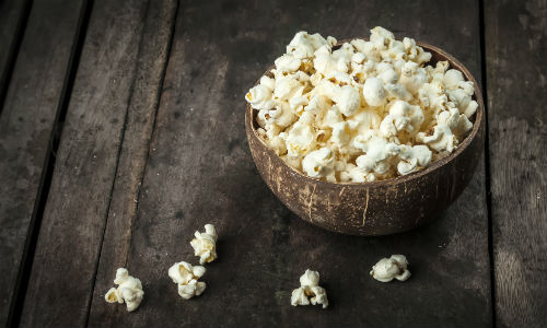 Coconut popcorn