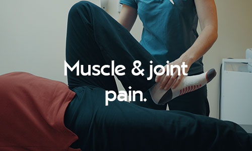 Physiotherapy treatments for muscle and joint pain