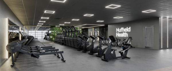 Glasgow Central fitness and wellbeing club.