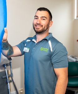 PT and Physio assistant Dave Bown