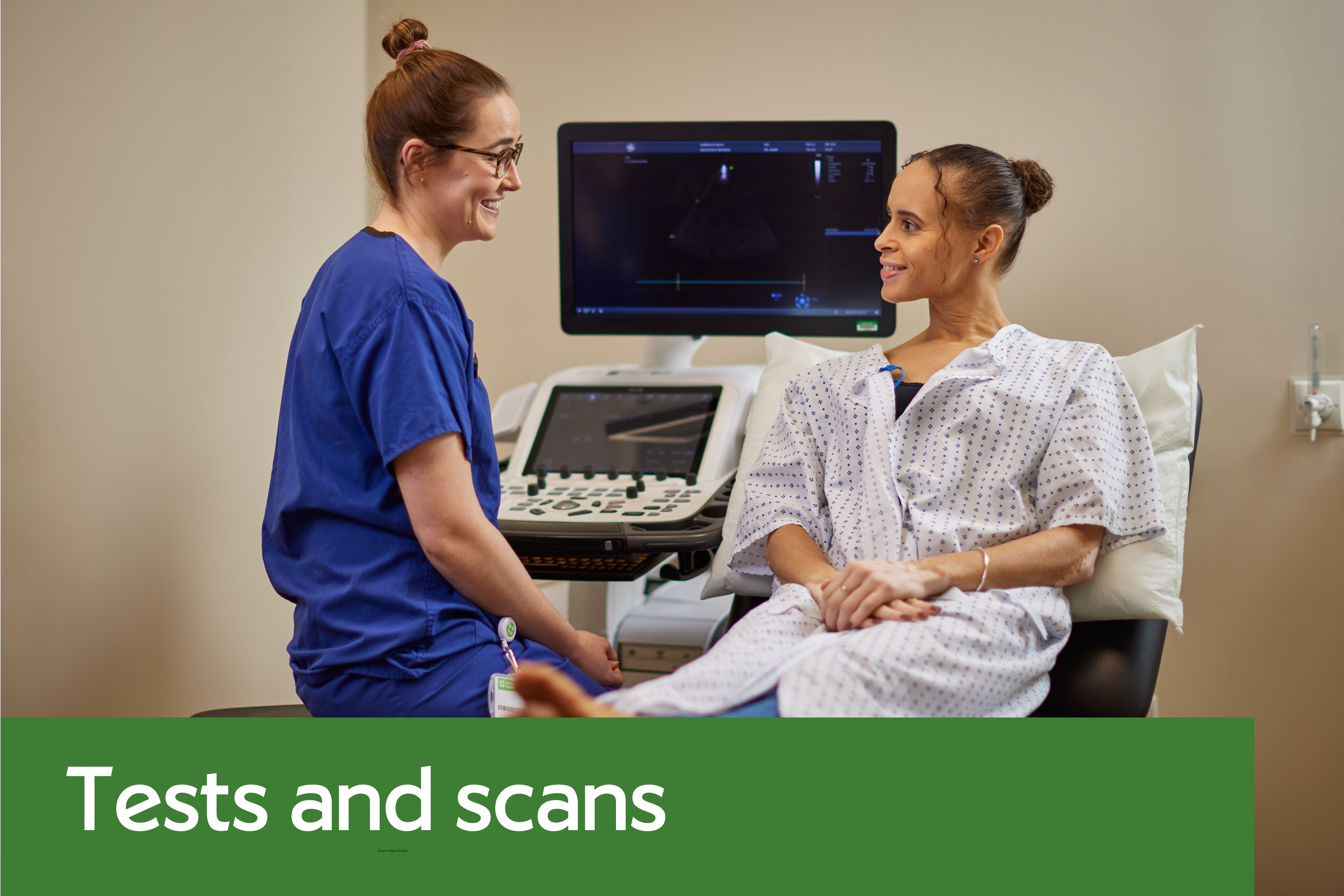 Find out more about our tests and scans.