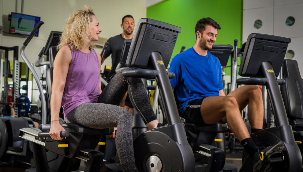 Working out with a friend