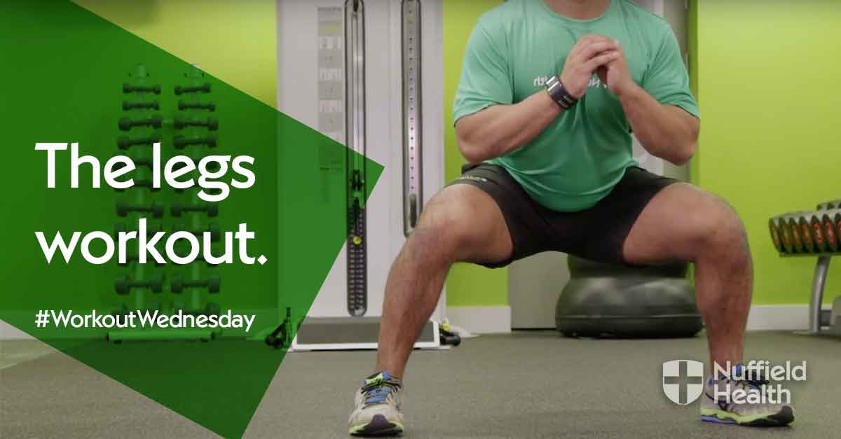 The legs workout | Nuffield Health