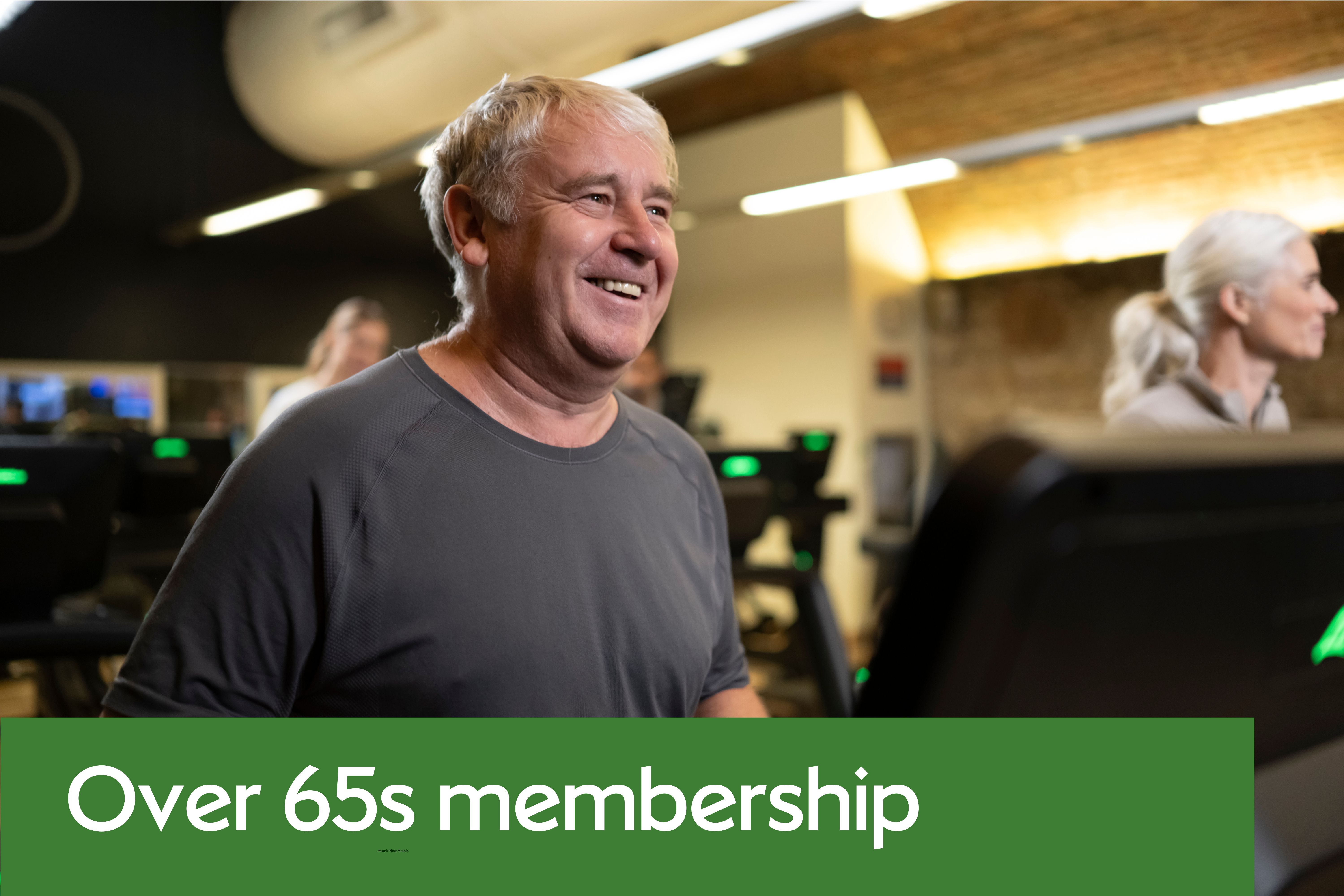 Save 25% with an Over 65s membership.