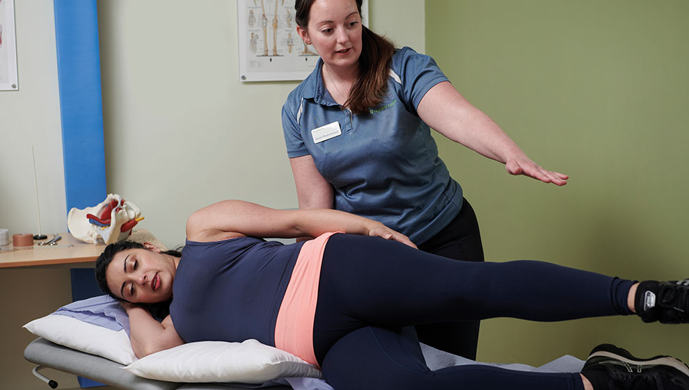 Women's health physiotherapy appointment