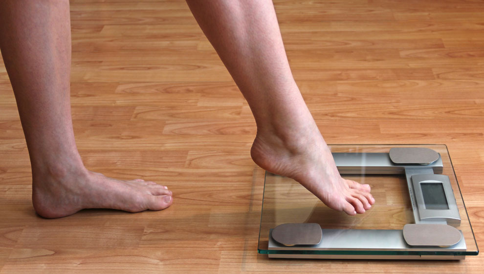 Stepping on the scales