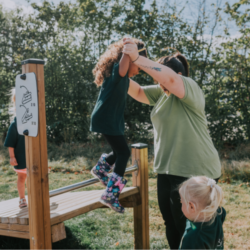 Physical activity at Nuffy Bear Day Nursery
