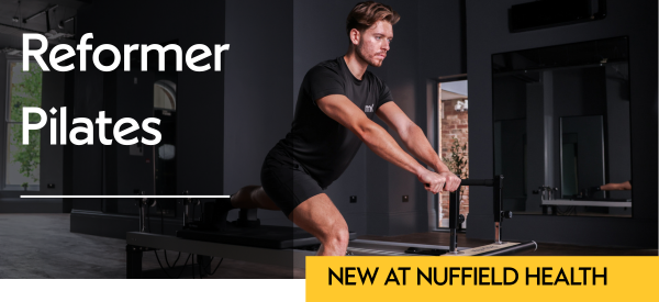 New at Nuffield Health - Reformer Pilates.
