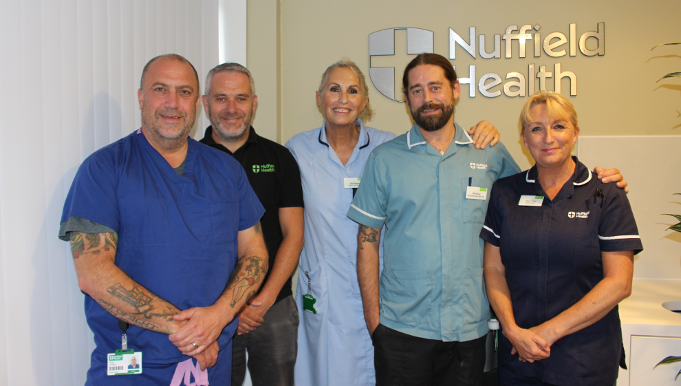 Nuffield Health 'Green Dream Team'