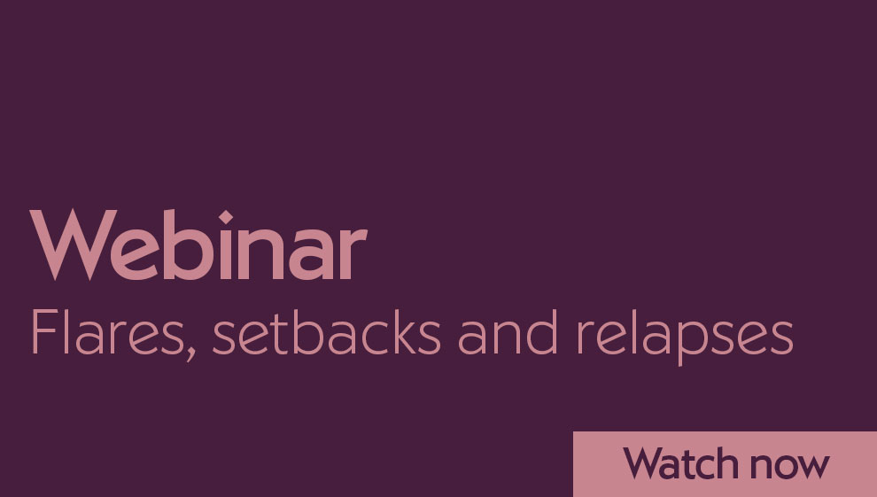 Flares, setbacks and relapses webinar