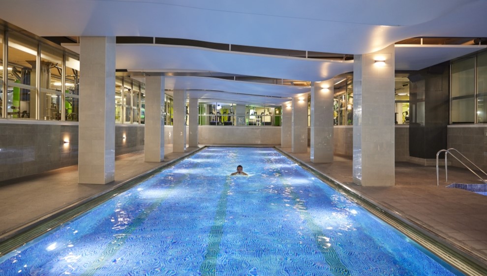 Swimming with gym membership